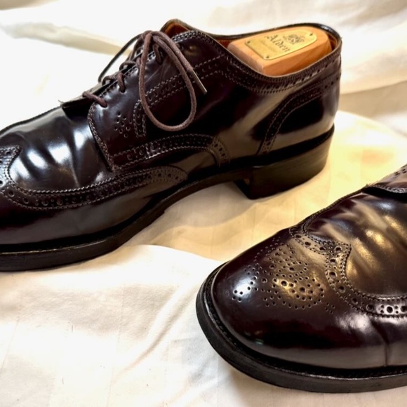 RARE-Alden Wing Tip Bal Oxford - Color 8 - Commando Soles - Size 13 - Picture 5 of 16